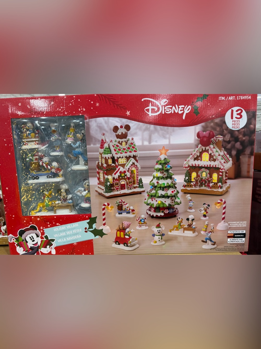 Disney Holiday Gingerbread Village new in box